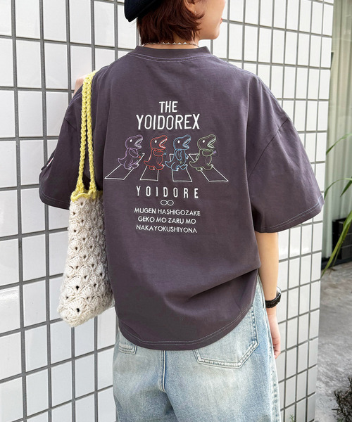 【YOIDORE】&times;【m:rex】 YOIDOREX BACK刺しゅうTEE