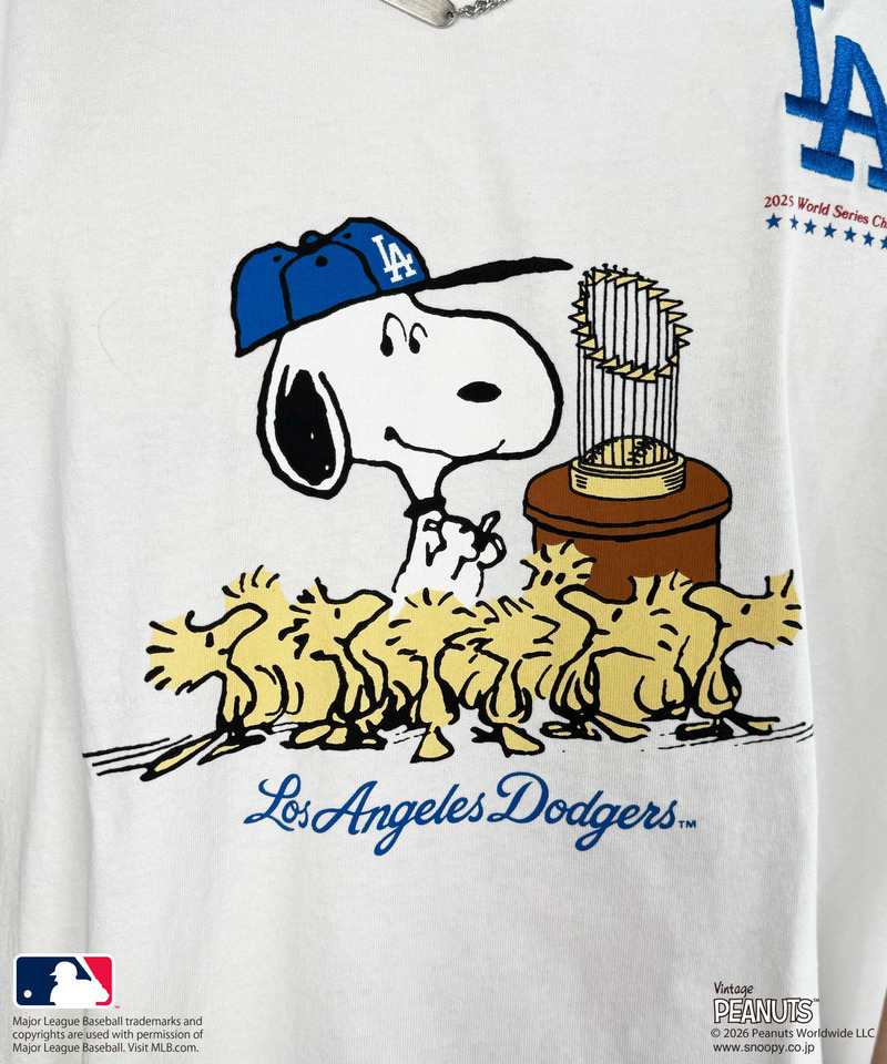 MLB&times;PEANUTS CEREMONY BIG TEE 詳細画像 オフホワイト 10