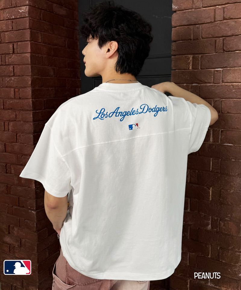 MLB&times;PEANUTS CEREMONY BIG TEE 詳細画像 オフホワイト 8