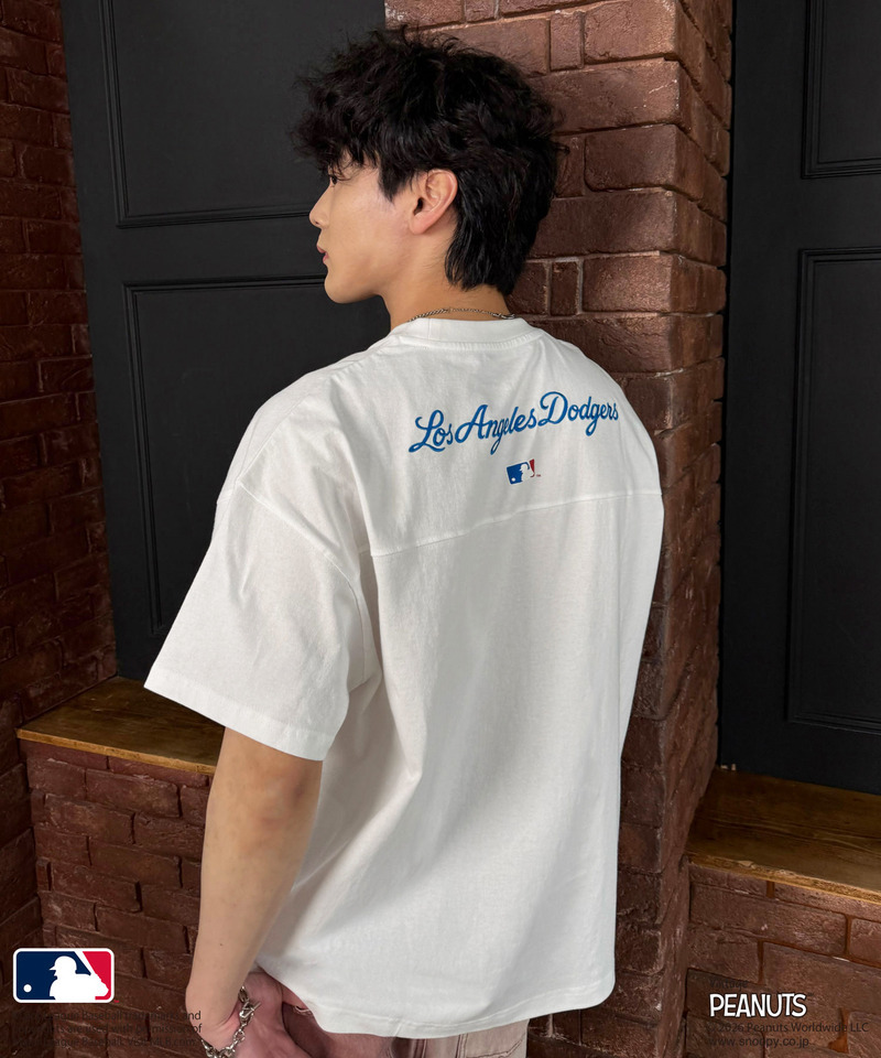 MLB&times;PEANUTS CEREMONY BIG TEE 詳細画像 オフホワイト 9