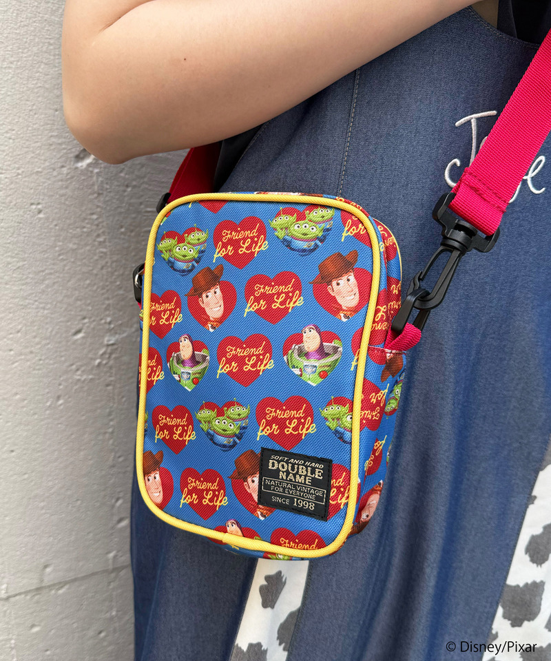 【TOY STORY】総柄ショルダーバッグ 詳細画像 ブルー 1