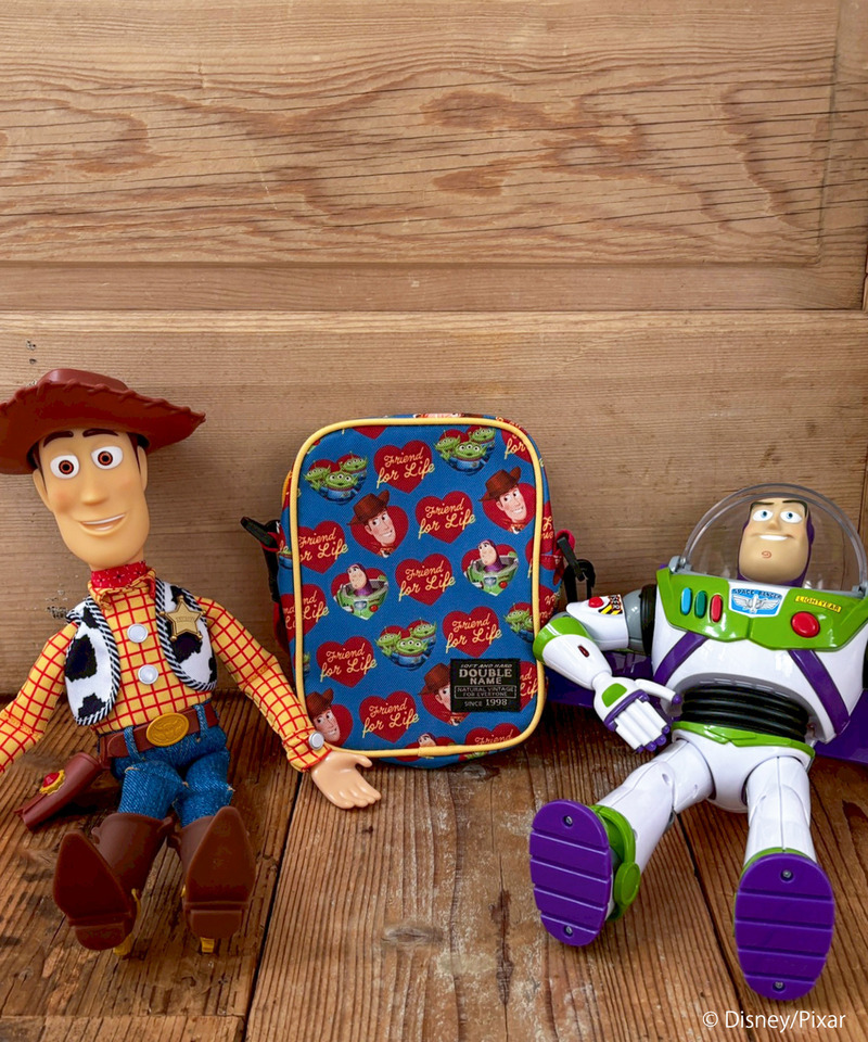 【TOY STORY】総柄ショルダーバッグ 詳細画像 ブルー 2