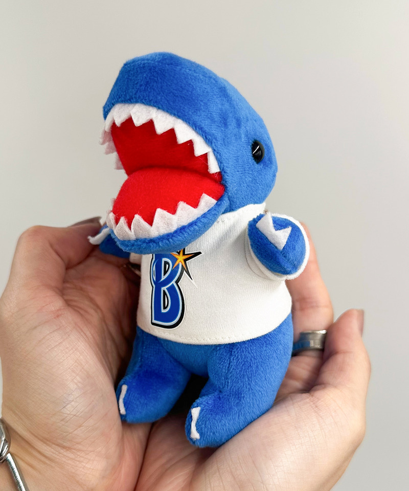 【横浜DeNAベイスターズ】 m:rexぬいぐるみキーホルダー 詳細画像 ブルー 3