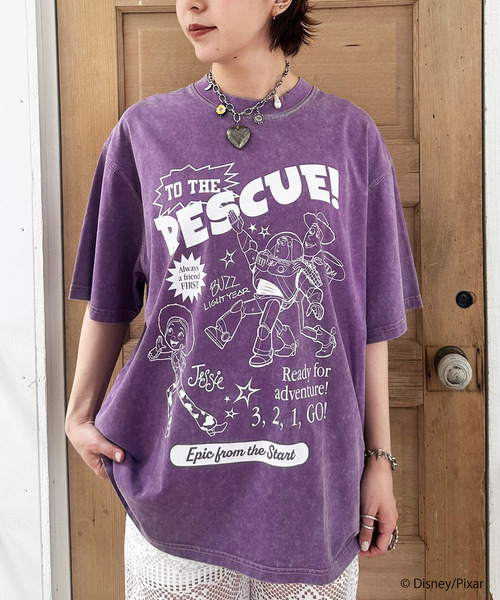 【TOY STORY】&rdquo;TO THE RESCUE!&rdquo;加工BIG TEE 詳細画像