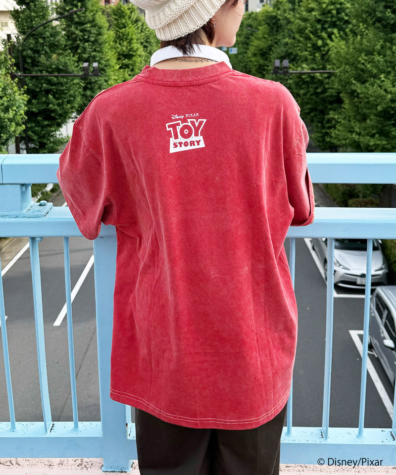 【TOY STORY】&rdquo;TO THE RESCUE!&rdquo;加工BIG TEE 詳細画像 レッド 7