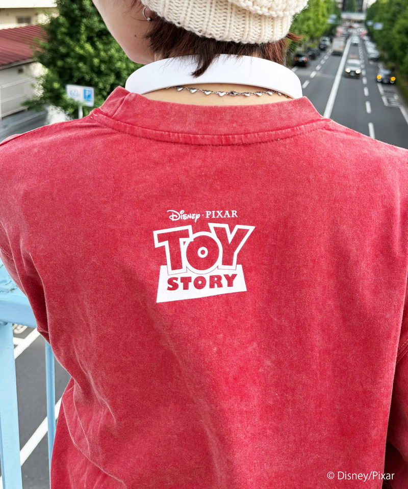 【TOY STORY】&rdquo;TO THE RESCUE!&rdquo;加工BIG TEE 詳細画像 レッド 9