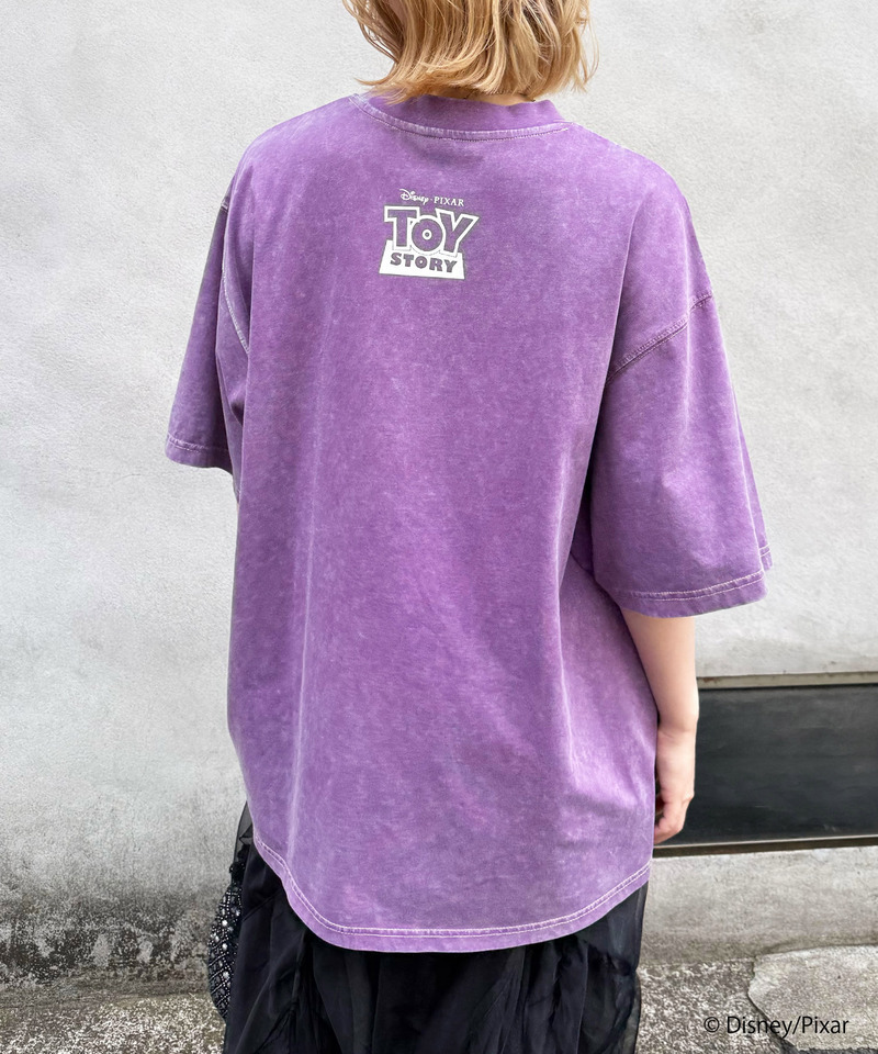 【TOY STORY】&rdquo;TO THE RESCUE!&rdquo;加工BIG TEE 詳細画像 パープル 10