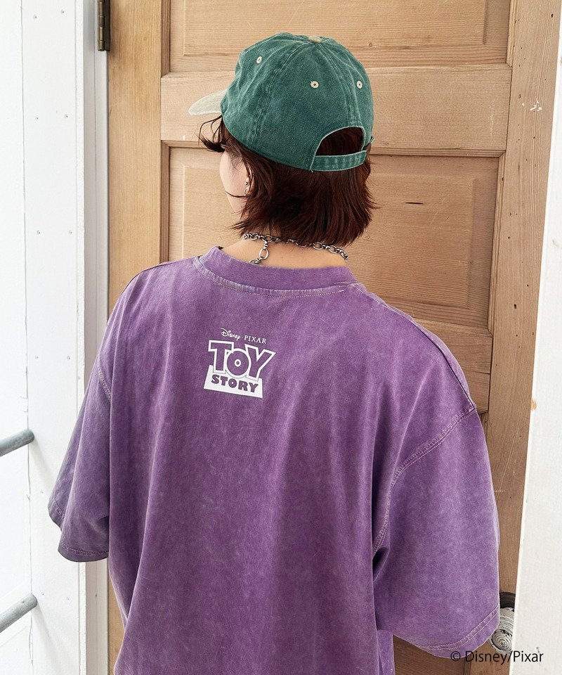 【TOY STORY】&rdquo;TO THE RESCUE!&rdquo;加工BIG TEE 詳細画像 パープル 4