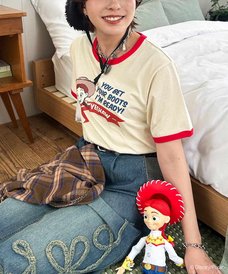 【TOY STORY】レトロポップリンガーTEE 詳細画像 オフホワイト 2