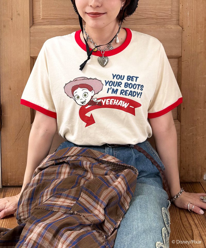 【TOY STORY】レトロポップリンガーTEE 詳細画像 オフホワイト 3