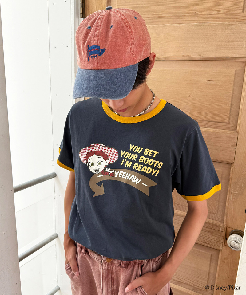 【TOY STORY】レトロポップリンガーTEE 詳細画像 ネイビー 3