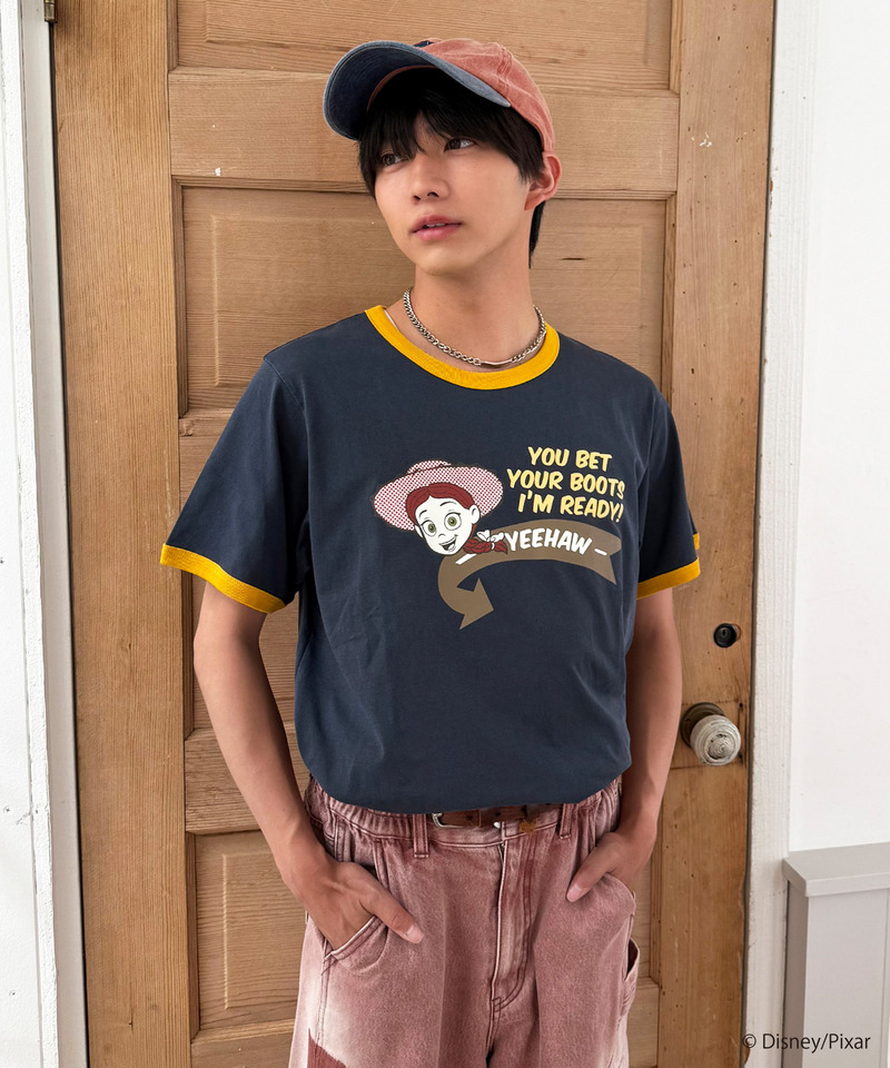【TOY STORY】レトロポップリンガーTEE 詳細画像 ネイビー 5