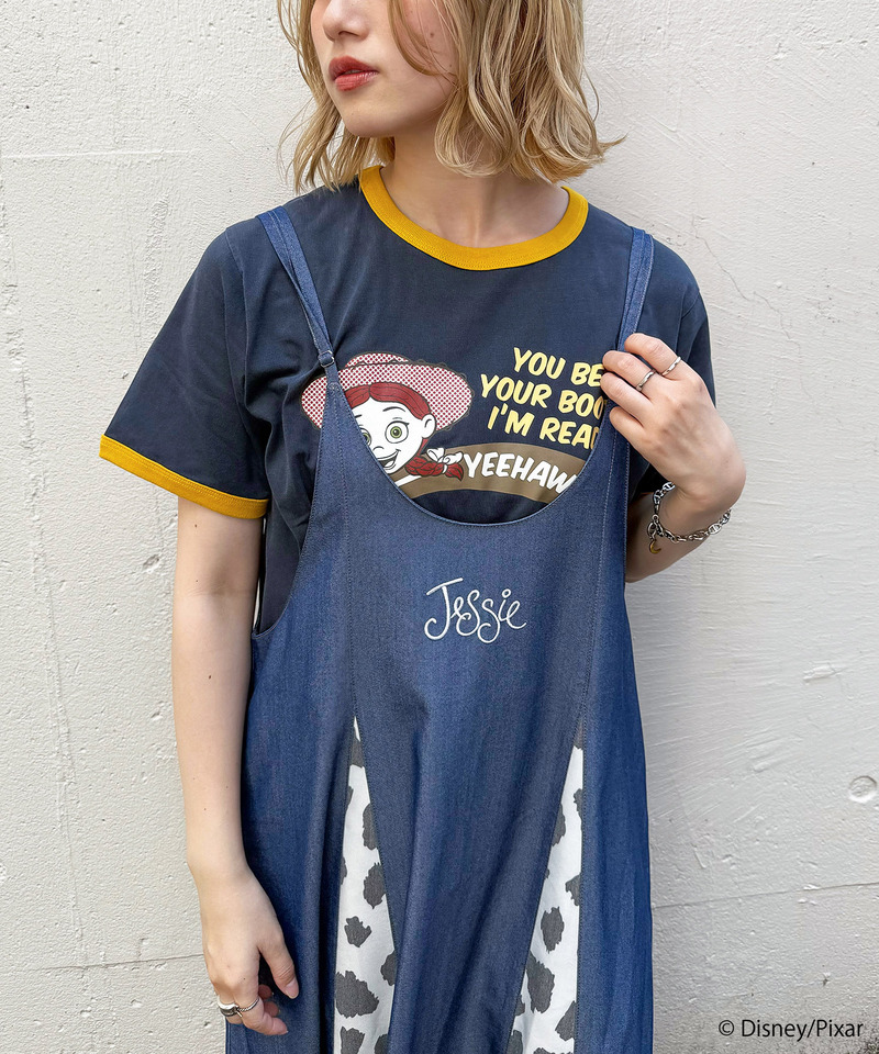 【TOY STORY】レトロポップリンガーTEE 詳細画像 ネイビー 7