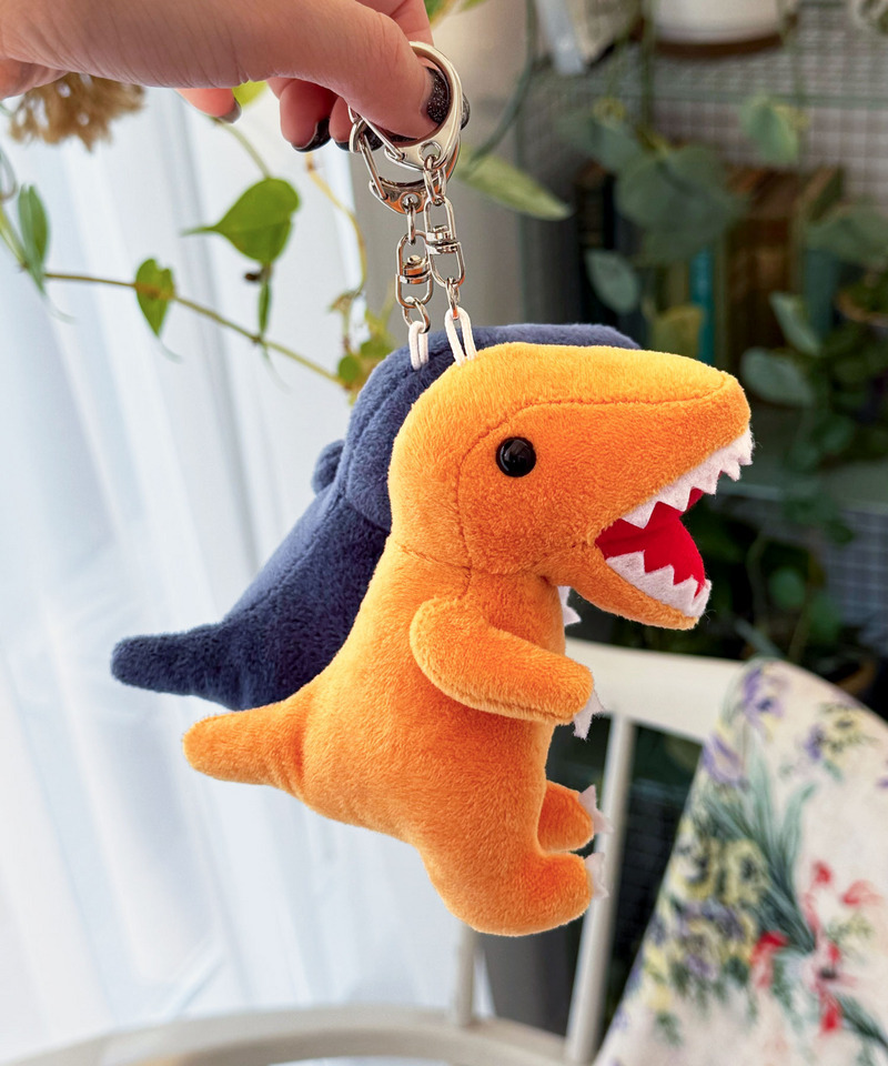 【m:rex】ぬいぐるみキーホルダー 詳細画像 オレンジ 2