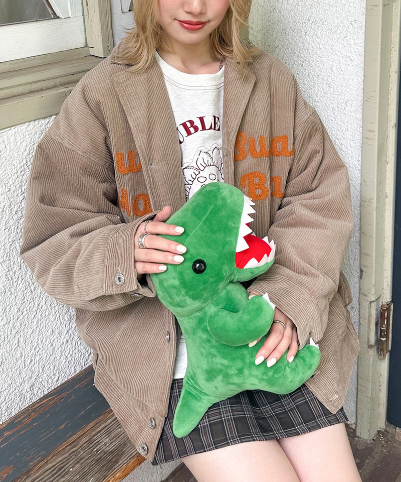 【m:rex】320㎜恐竜ぬいぐるみ 詳細画像 グリーン 5
