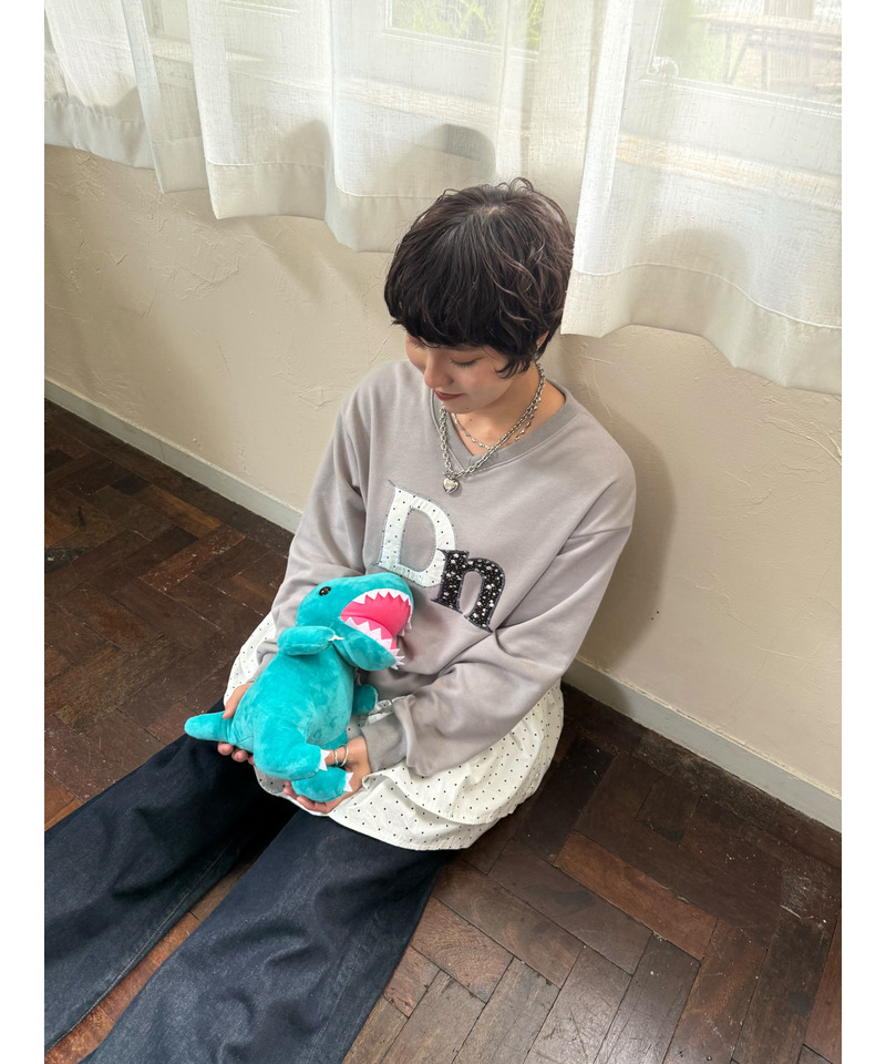 【m:rex】320㎜恐竜ぬいぐるみ 詳細画像 グリーン系 5
