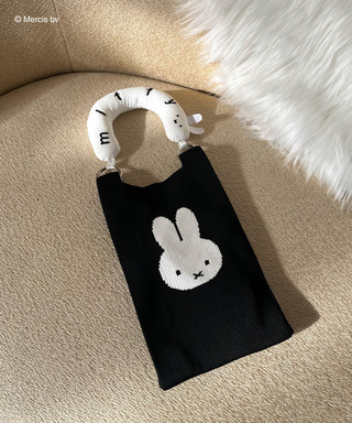 miffy 2wayニットリボンバッグ