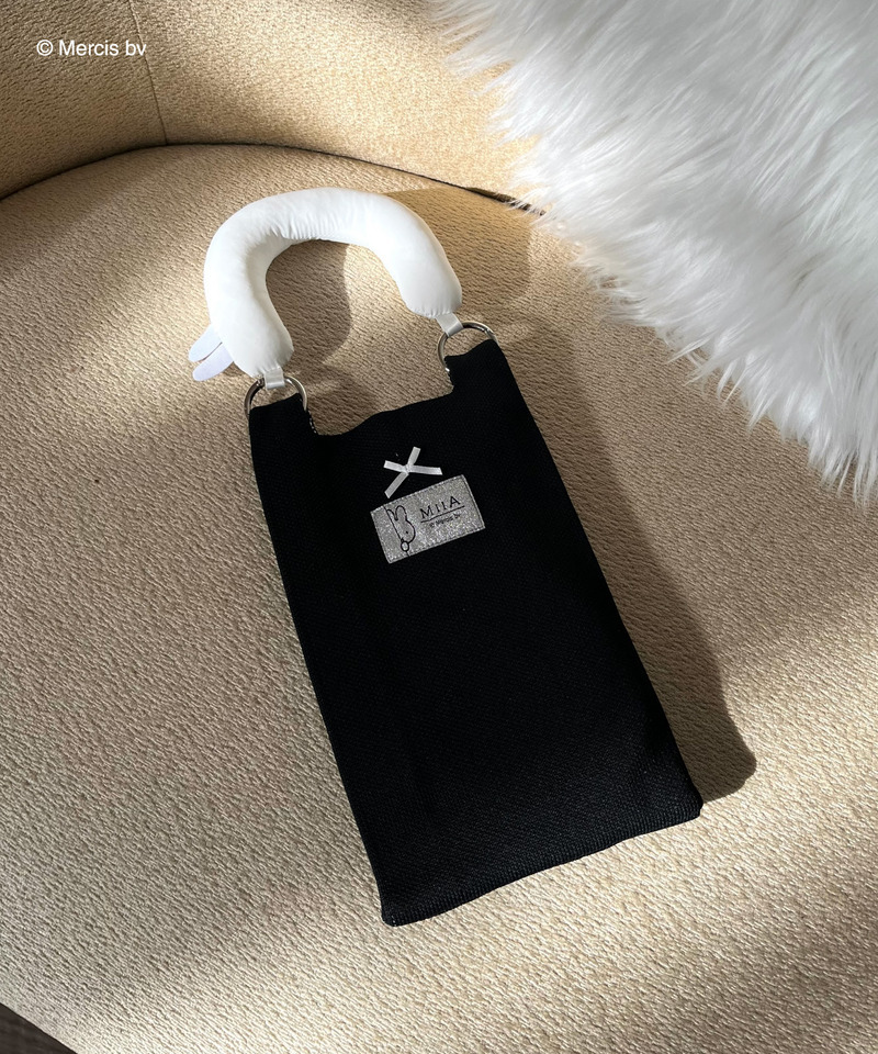 miffy 2wayニットリボンバッグ 詳細画像 ブラック 2