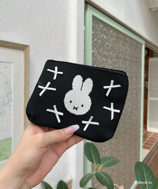 miffy リボンニットポーチ