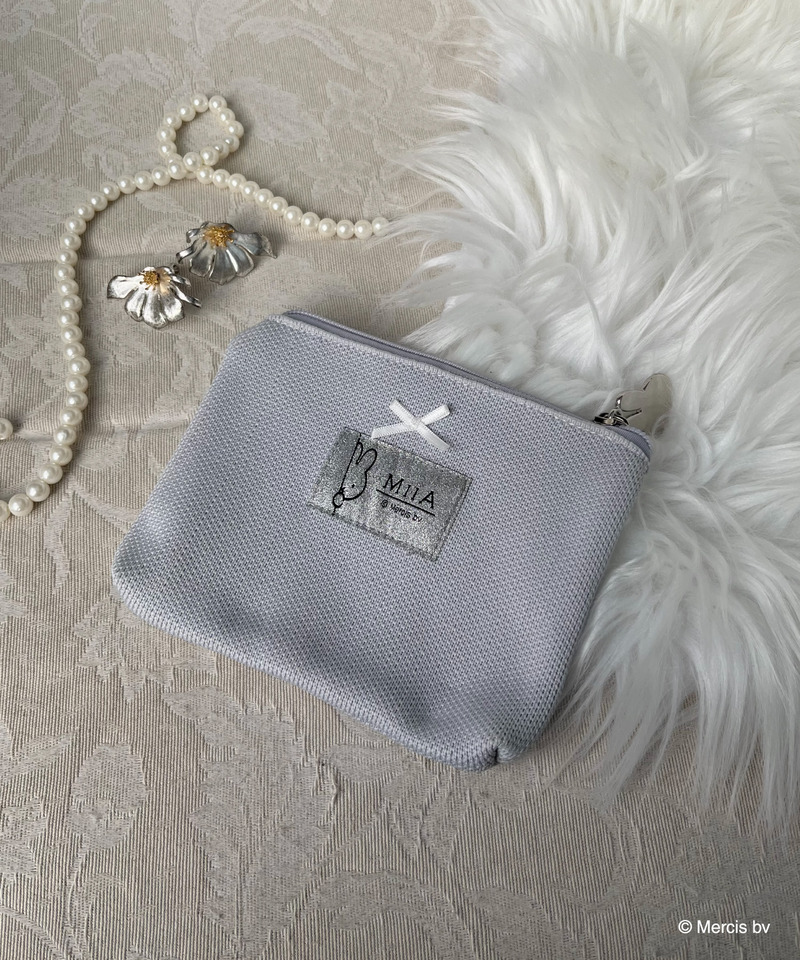 miffy リボンニットポーチ 詳細画像 ブルー 3