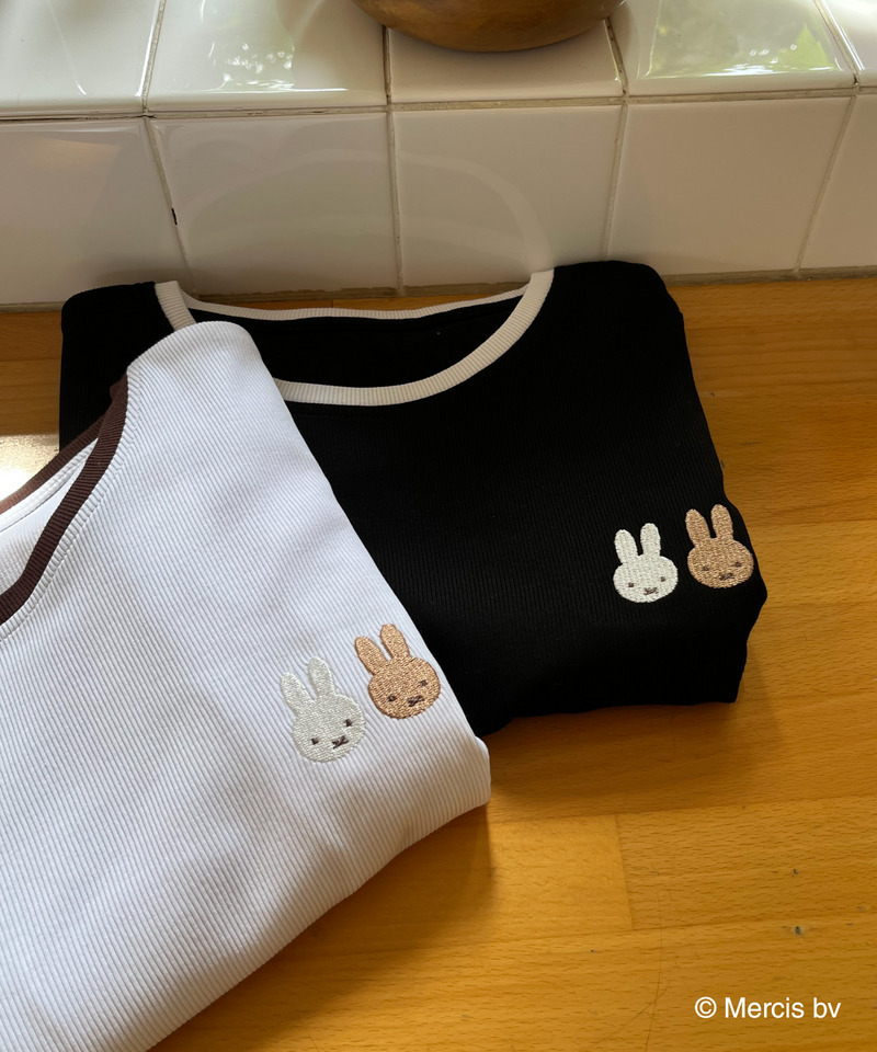 miffy トラベルTシャツ 詳細画像 オフホワイト 3