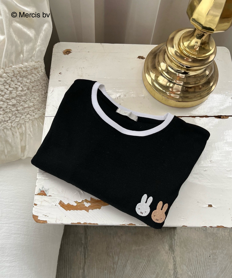 miffy トラベルTシャツ 詳細画像 ブラック 15