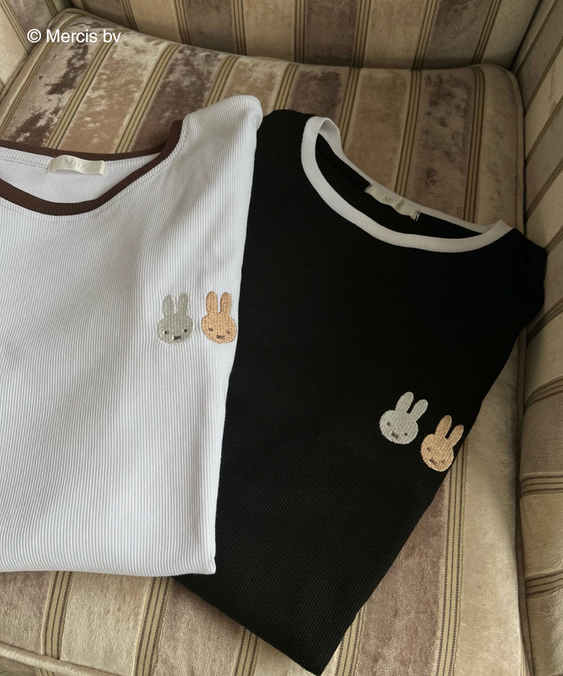 miffy トラベルTシャツ 詳細画像 ブラック 4