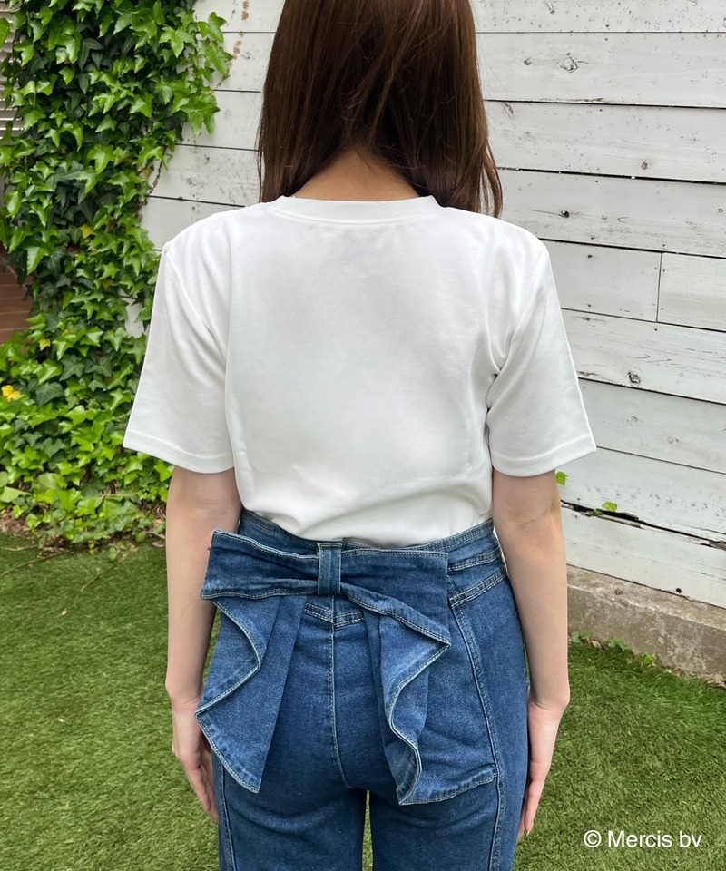 miffy ジュエルパールTシャツ 詳細画像 オフホワイト 8
