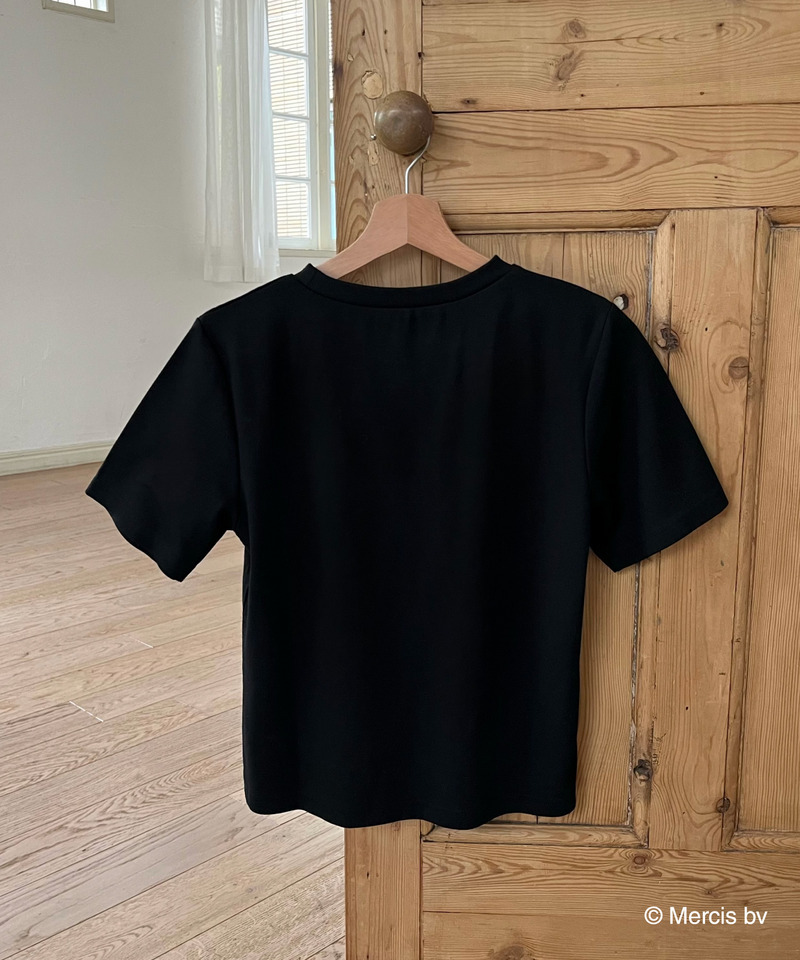 miffy ジュエルパールTシャツ 詳細画像 ブラック 5