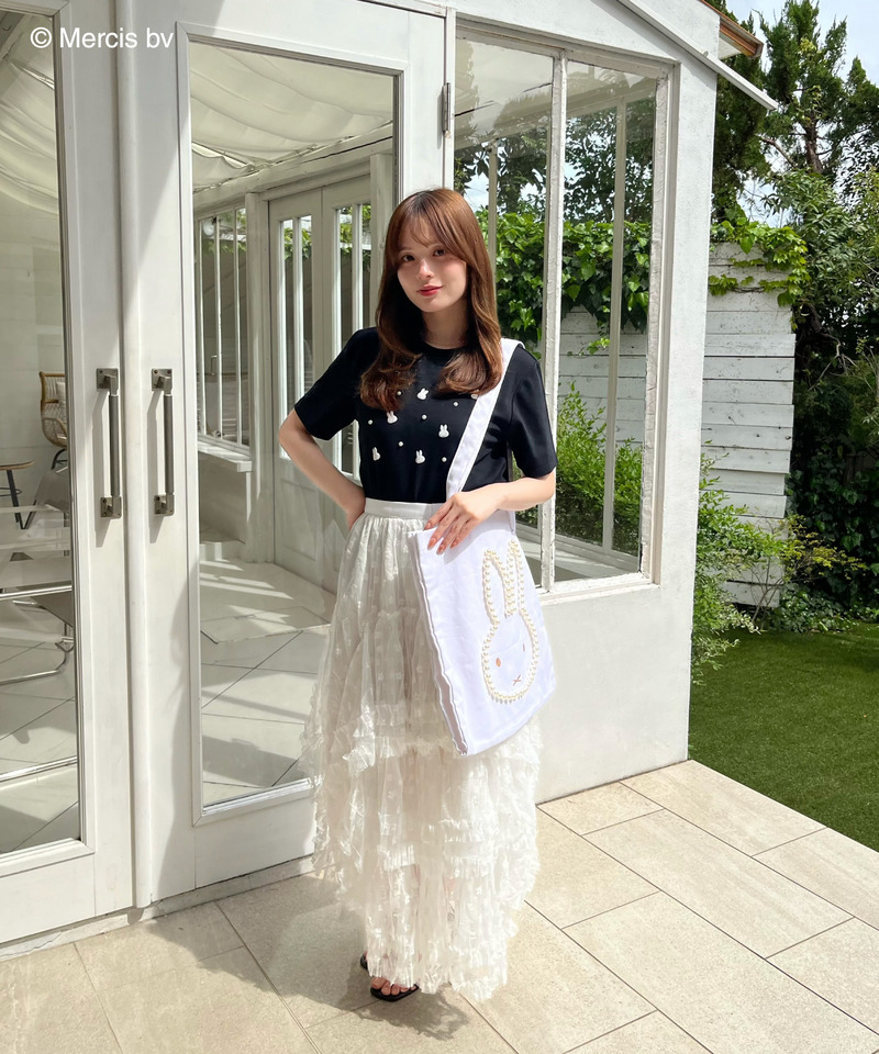 miffy ジュエルパールTシャツ 詳細画像 ブラック 6