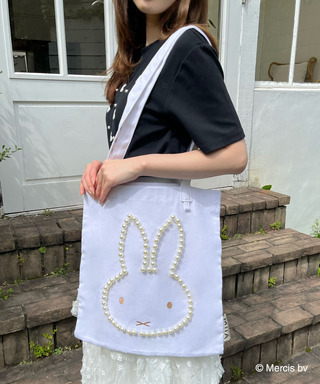 miffy パールダイカットトートバッグ