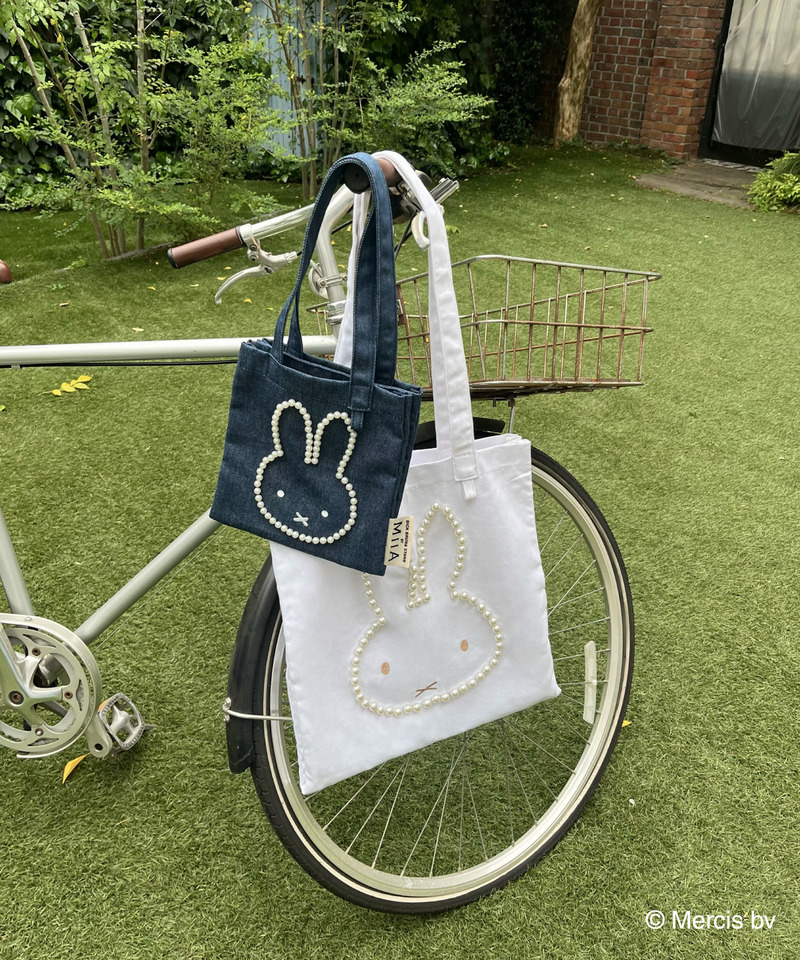 miffy パールダイカットトートバッグ 詳細画像 オフホワイト 14