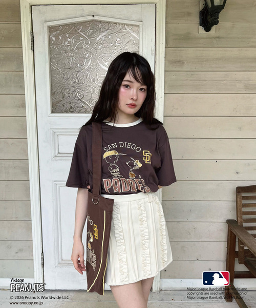 【MLB&times;PEANUTS】 Tシャツ