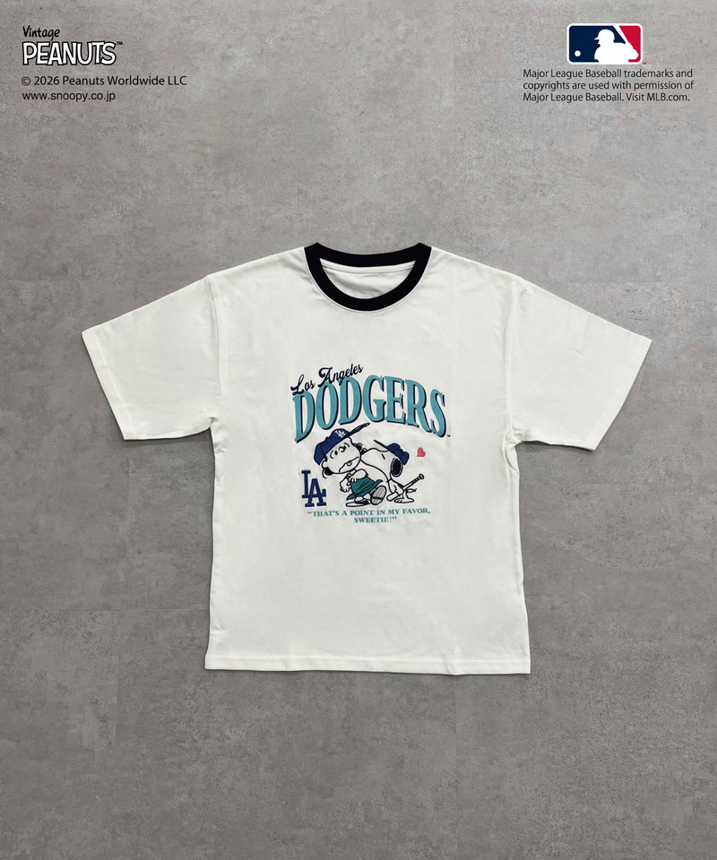 【MLB&times;PEANUTS】 Tシャツ 詳細画像 ホワイト 10