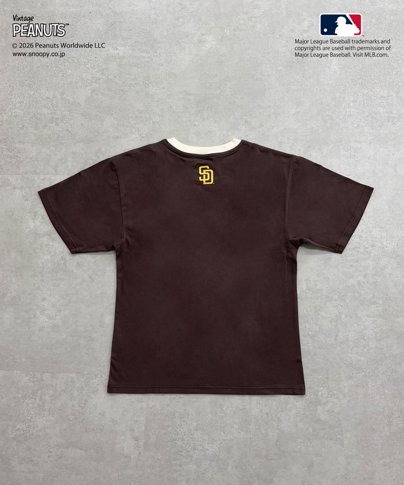 【MLB&times;PEANUTS】 Tシャツ 詳細画像 ブラウン 10