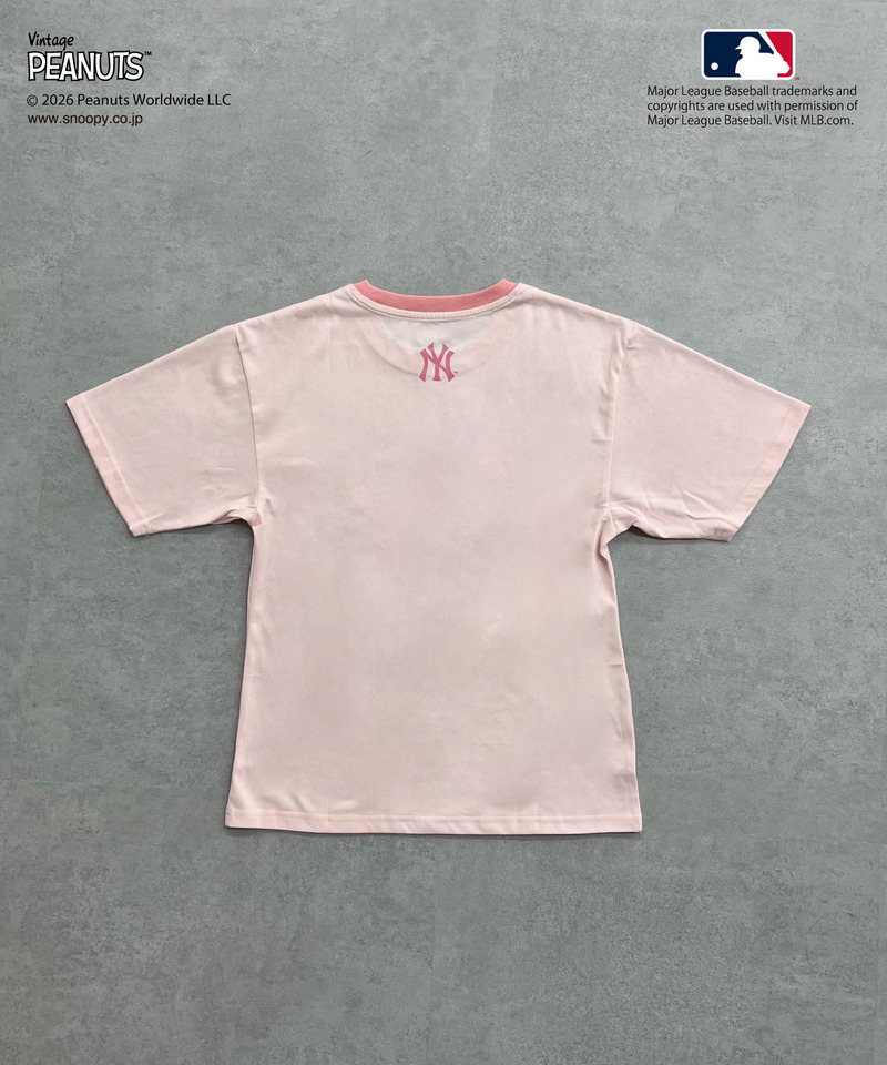 【MLB&times;PEANUTS】 Tシャツ 詳細画像 ピンク 11