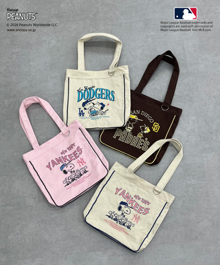 【MLB×PEANUTS】 トート