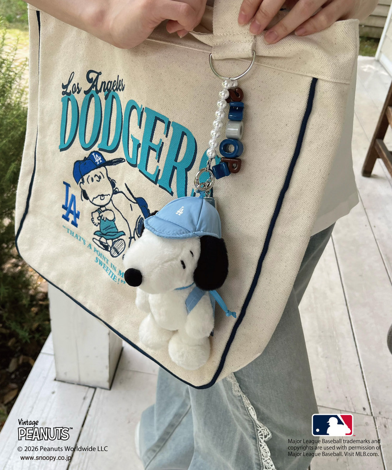 【MLB&times;PEANUTS】 トート 詳細画像 ホワイト 4