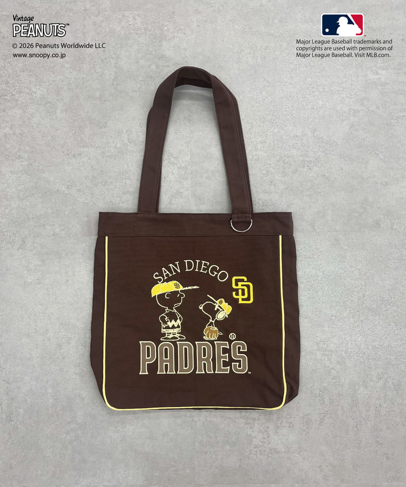 【MLB&times;PEANUTS】 トート 詳細画像 ブラウン 11