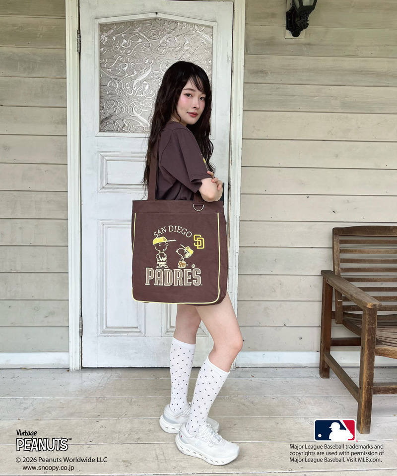 【MLB&times;PEANUTS】 トート 詳細画像 ブラウン 7
