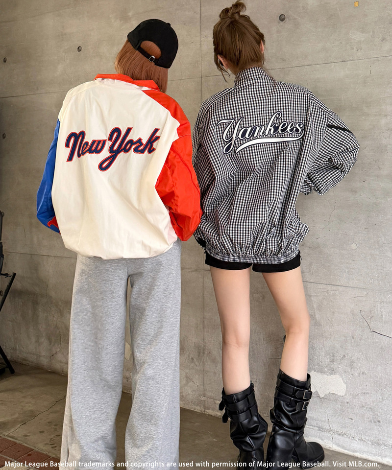 【MLB】Field Panel blouson 詳細画像 オフホワイト系 10