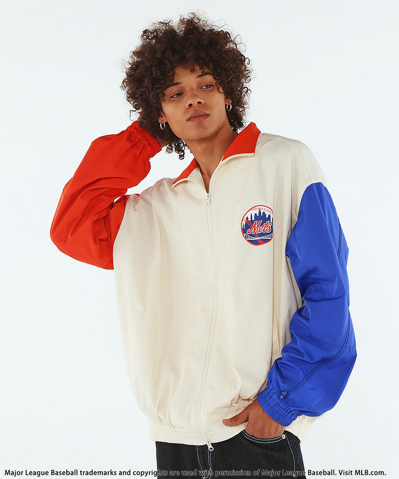 【MLB】Field Panel blouson 詳細画像 オフホワイト系 2