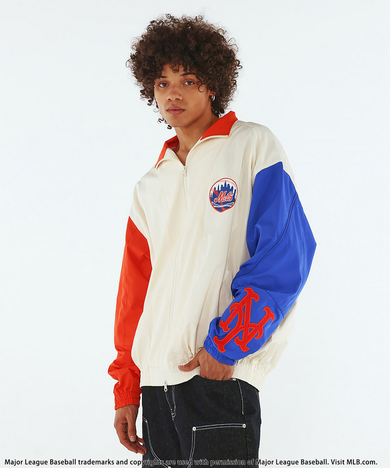 【MLB】Field Panel blouson 詳細画像 オフホワイト系 6