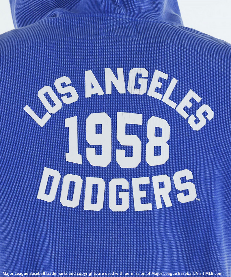 【MLB】Thermal Zip Hoodie 詳細画像 ブルー 12