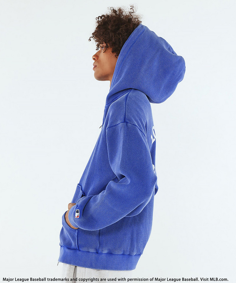【MLB】Thermal Zip Hoodie 詳細画像 ブルー 7