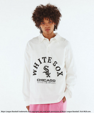 【MLB】Henley Long Sleeve Tee