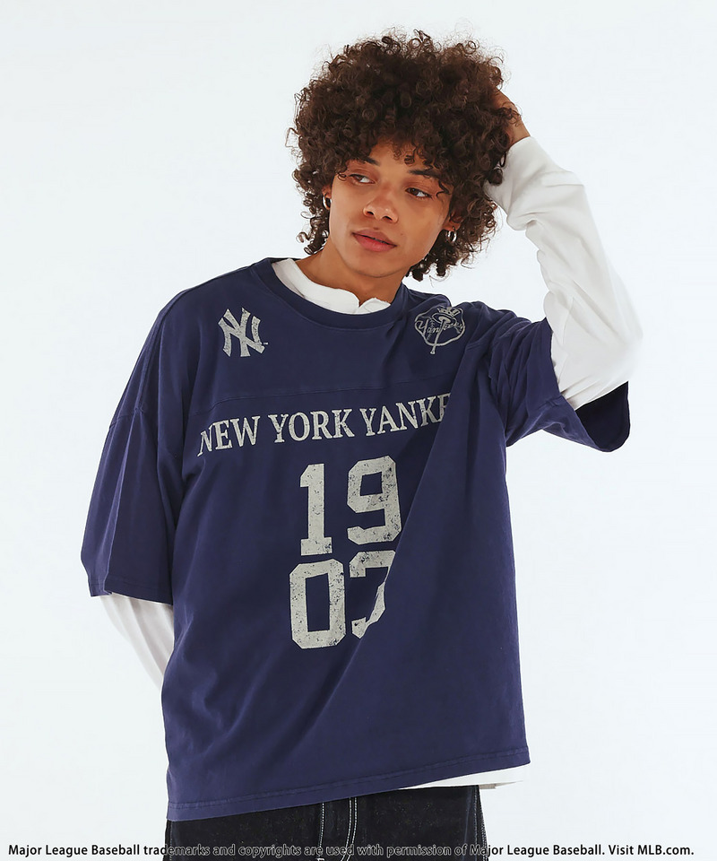 【MLB】Design Tee 詳細画像 ネイビー 2