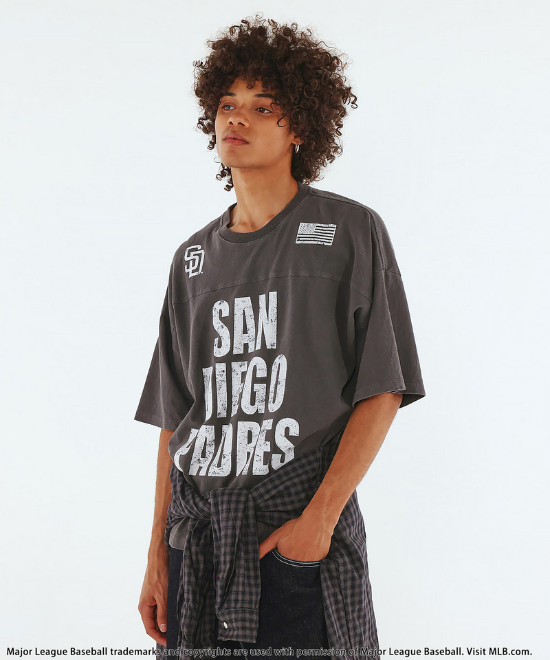 【MLB】Design Tee 詳細画像 ブラック 2