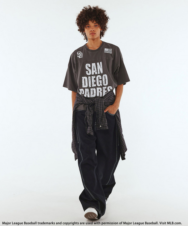 【MLB】Design Tee 詳細画像 ブラック 3