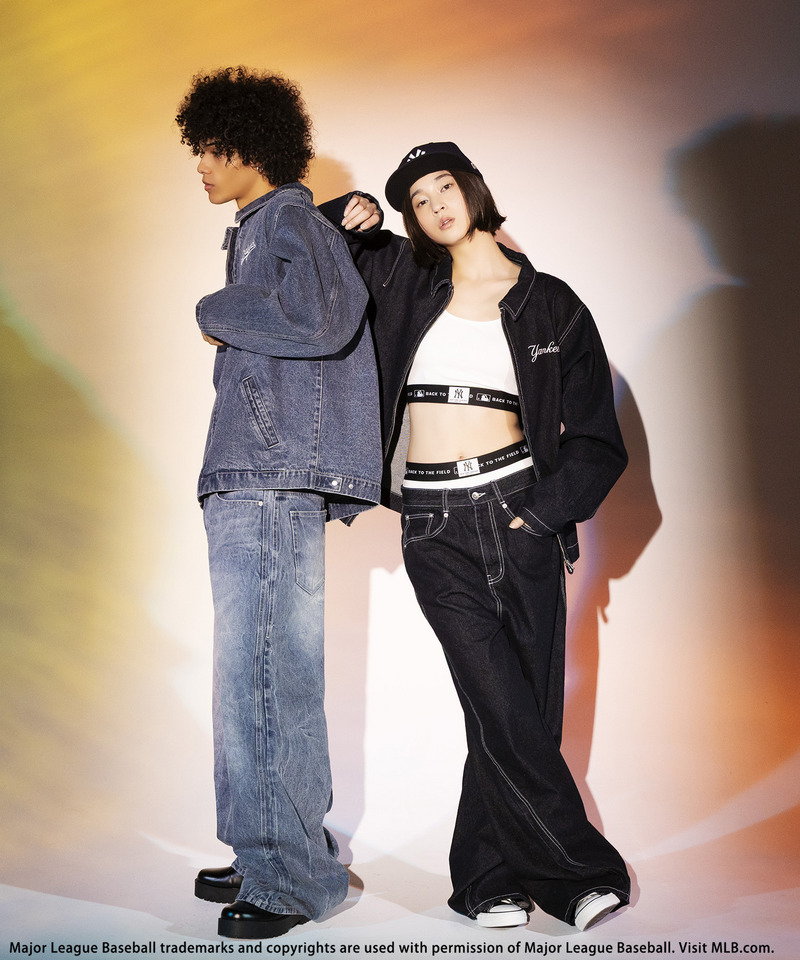 【MLB】Baggy Denim 詳細画像 デニムブルー 11